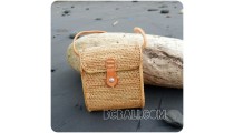 passport rattan sling bags full handmade indonesia